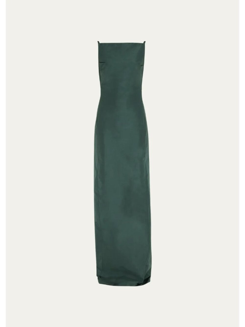 NWT Ralph Lauren Collection Krystina Faille Evening Gown in Green Column 10 - Picture 14 of 14